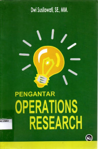 Pengantar Operations Research