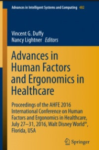Advances in Human Factors and Ergonomics in Healthcare.