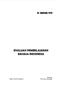 EVALUASI PEMBELAJARAN BAHASA INDONESIA