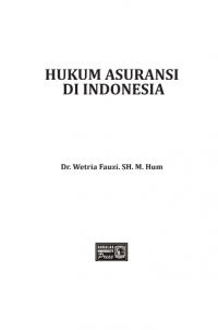 HUKUM ASURANSI DI INDONESIA