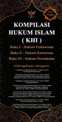 Kompilasi Hukum Islam (KHI)